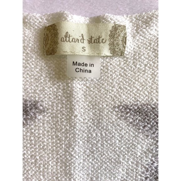 Altar'd State Cream Tank Top Knit Sweater Size S - Picture 3 of 12